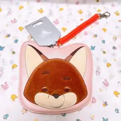 上海 ディズニー ズートピア パスポートケース ニック ジュディ 【美品