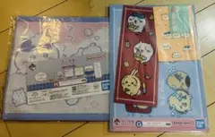 Last 1セット 一番くじ ちいかわの湯のタオル＆クリアファイルセット①