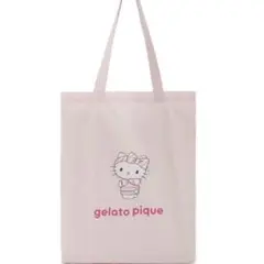 gelato pique サンリオハウス トートバッグ キティ ジェラートピケ ハローキティ トートバッグ ピンク サンリオハウス
