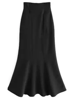 GRL バックスリットマーメイドスカート【dk988】 ブラック