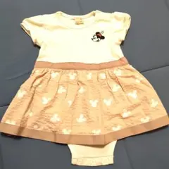 petit main ミニーマウス ロンパース ワンピース 70cmのサムネイル