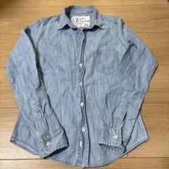Frank&Eileenストーンウォッシュ デニムシャツ XXS