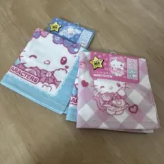 サンリオ ハンドタオル 3枚セット ハローキティ クロミ シナモロール ドンキ