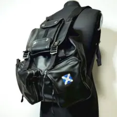 未使用品】ラゲッジレーベル 70th JET-BLACKデイパック リュック