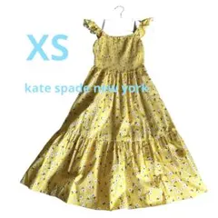 美品 kate spade new york 花柄 ティアードワンピース XS