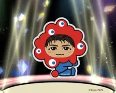 瀬口黎弥 ミャクミャクなりきりフラッグアクセサリー