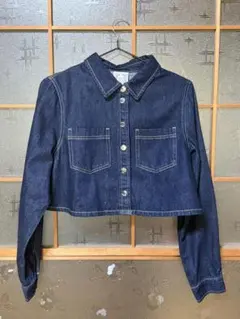 Tnewties これは何キロカロリー？ デニムジャケット ショート丈 XS 