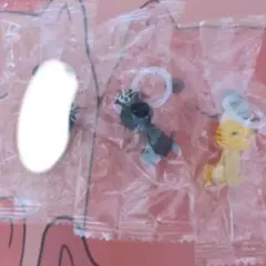 しょんぼり猫　めじるしアクセサリー　短毛A　短毛B