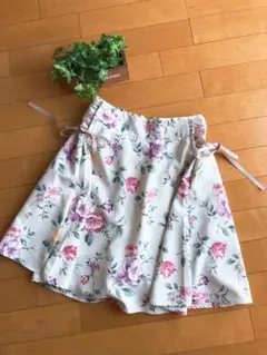 ♪マジョステックレゴン 花柄サイドリボンキュロットスカート  ♪