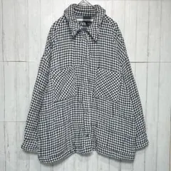 オーロラ 様専用　ZARA ザラ　中綿入りジャケット　ネイビー【M〜L】