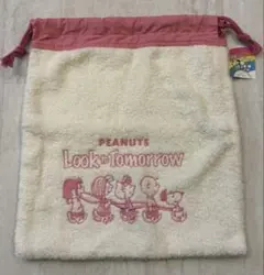 阪急梅田限定　スヌーピーPEANUTS 巾着　ポーチ　バッグ