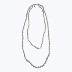 パール 2連 入学式 卒業式 結婚式 二次会 パーティー ネックレス 首飾り