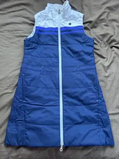 le coq sportif レディースワンピース M ネイビー ゴルフウェア