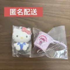 サンリオキャラクターズ　ふわわフロッキーマスコット・お風呂キーチェンハローキティ