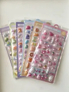 ぷっくりシール　6枚セット