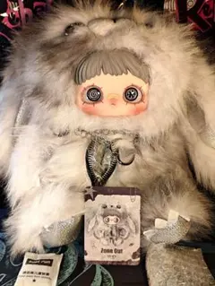 Maymei 反逆ぬいぐるみシリーズ 400％ ホワイト バッグリュック