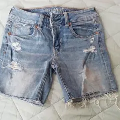 デニムショートパンツ