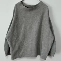 【美品】a.v.v standard ゆるだぼ ニット グレー　M 【s29】