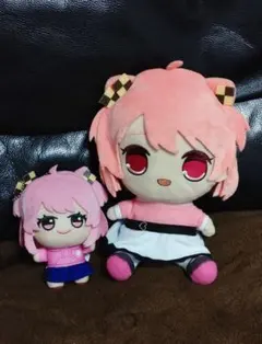 カラフルピーチ　きゅるまるBIGぬいぐるみ　のあ　ちびぐるみ