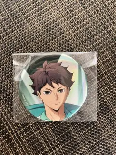 ハイキュー!!及川徹 缶バッジ5.5cm