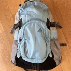 アディダス リュック 水色 B4収納 通学・レジャー向け