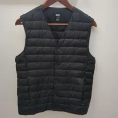 유니클로 UNIQLO 다운 베스트 최고의 남성 노 컬러 상태좋음