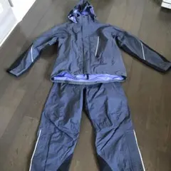 バイク用レインスーツ　Ⅿサイズ　レインコート 上下セット 雨具 防水