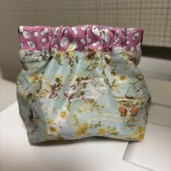 10cm バネ口ポーチ 小物ポーチ｜花柄｜ハンドメイド｜リバティ生地