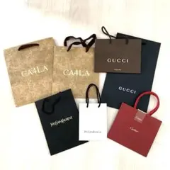 ショップ袋CA4LA GUCCI Saint Laurent Cartier