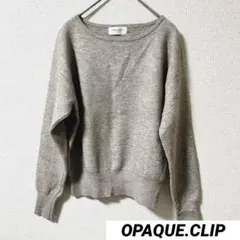 ˖ ࣪⊹オペークドットクリップ 36 S ニット トップス レーヨン混