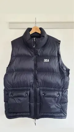 【タグ付き】WIND AND SEA PALM TREE フリースベスト　XL 大森南朋が着た“冬のパームツリー”服は「ウィンダンシー」のボアシリーズ