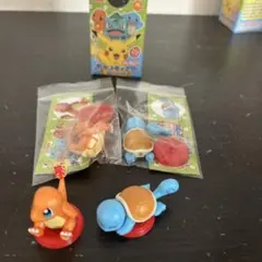 チョコエッグ　ポケットモンスター旅立ちの3匹2体セット
