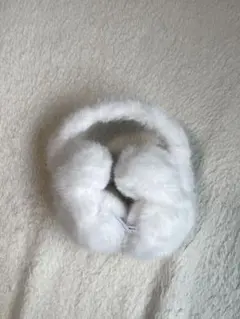 ディズニー　イヤーマフ　白