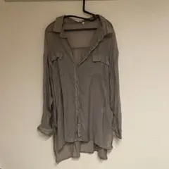 グレー 長袖シャツ L サイズ　classicalelf