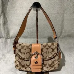 COACH コーチ ソーホー パイソン パッチワーク ワンショルダー y2k