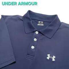 UNDER ARMOUR ポロシャツ ネイビー メンズ Mのサムネイル