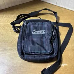 コールマン　バッグ チェック柄　カラビナ無し