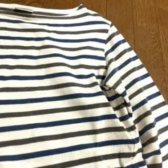 フランス製オーシバル バスクシャツボーダーカットソー
