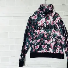 adidas neo アディダス 花柄 ジップアップジャージ Lサイズのサムネイル