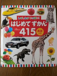 はじめてずかん 415 英語つき