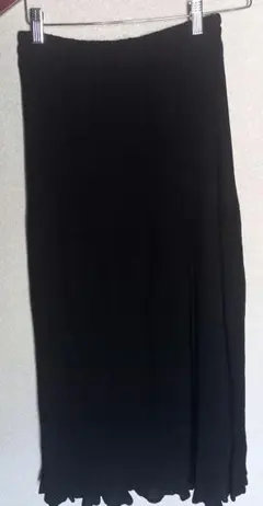 新品　黒ロングスカート　Mサイズのサムネイル