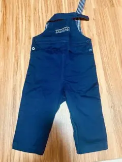 familiar オーバーオール 80 ネイビー