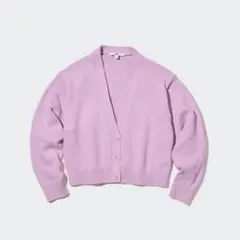 ユニクロ ウォッシャブルショートカーディガン