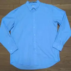 UNIQLO 長袖シャツ ライトブルー XL