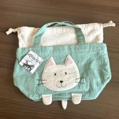 猫柄トートバッグ