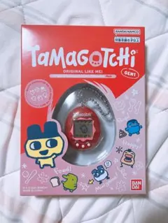 Tamagotchi たまごっち Gen 1 グリッターレッド