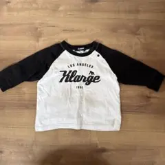 XLARGE ロゴ Tシャツ ホワイト/ブラックのサムネイル