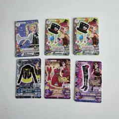 アイカツカード ミニサイズ 6枚まとめ売り