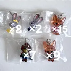 即購入✖️ ズートピア2 めじるしアクセサリー ジュディ ニック A B 二ブルズ