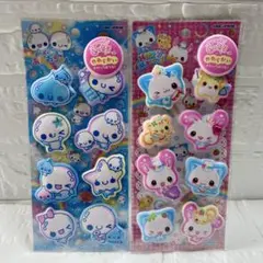 【正規品/新品】もっちりシール2点セット　あわわちゃん　ハッピーマーチ